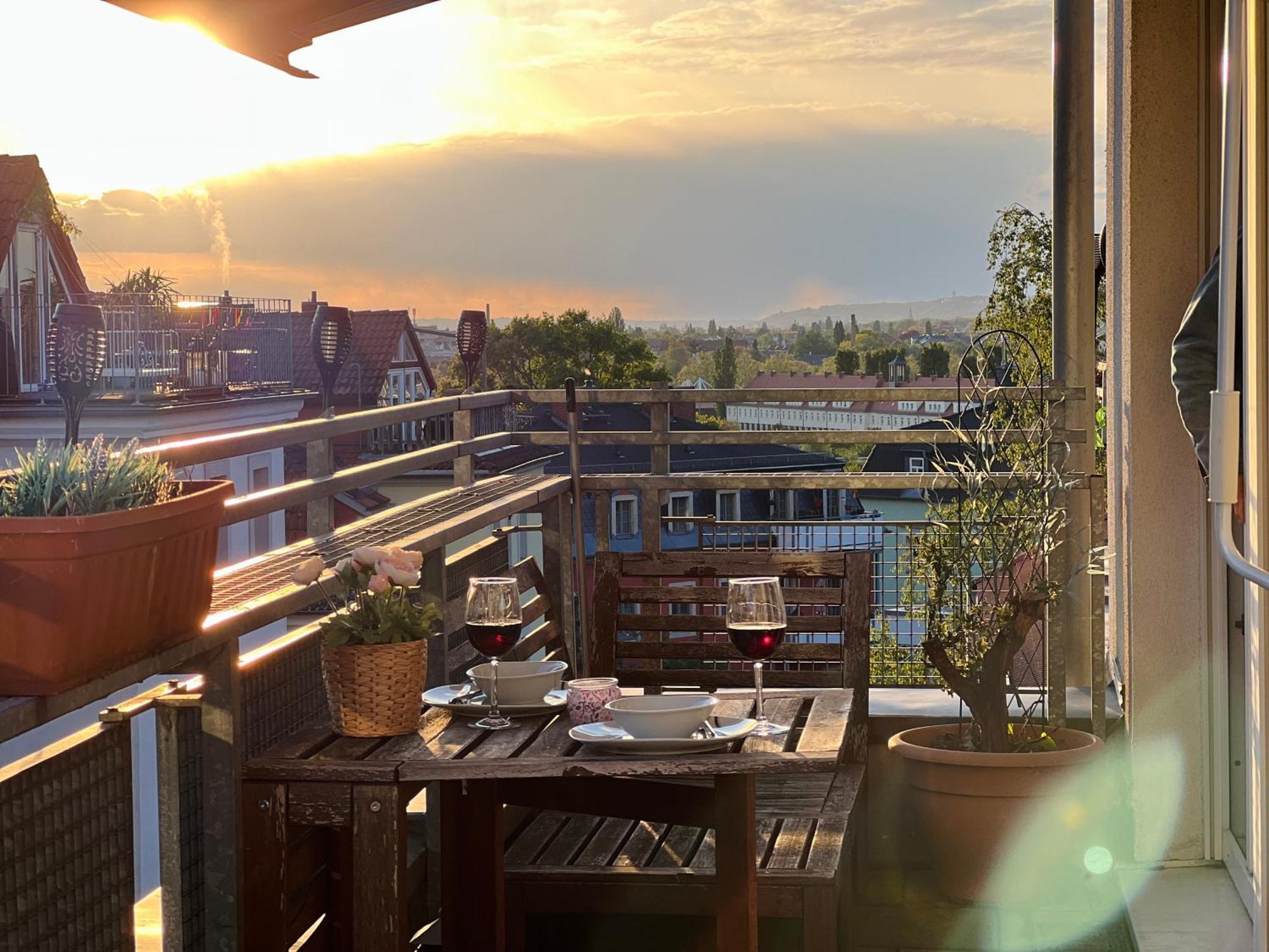 דירות Stariva - Terrasse Ueber Dresden - Kaffeemachine - Netflix - Playstation - Brettspiele מראה חיצוני תמונה