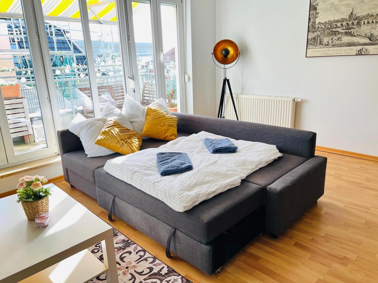 דירות Stariva - Terrasse Ueber Dresden - Kaffeemachine - Netflix - Playstation - Brettspiele מראה חיצוני תמונה